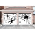 My Door Decor My Door Decor 285901HALL-012 7 x 8 ft. Spiders Halloween Door Mural Sign Split Car Garage Banner Decor; Multi Color 285901HALL-012